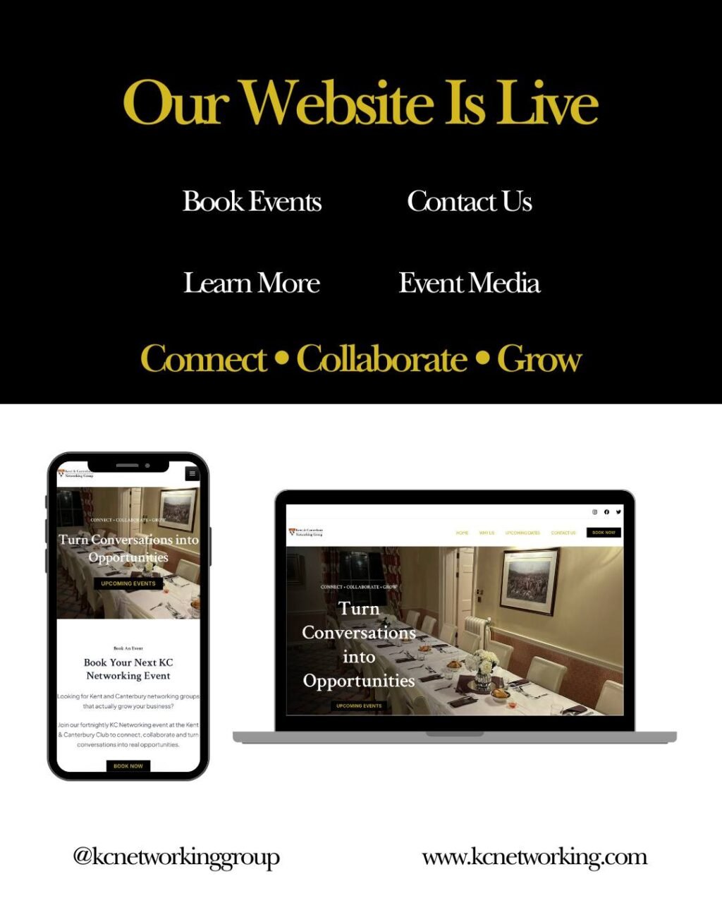 Instagram post from kcnetworkinggroup. This post is in position 5.